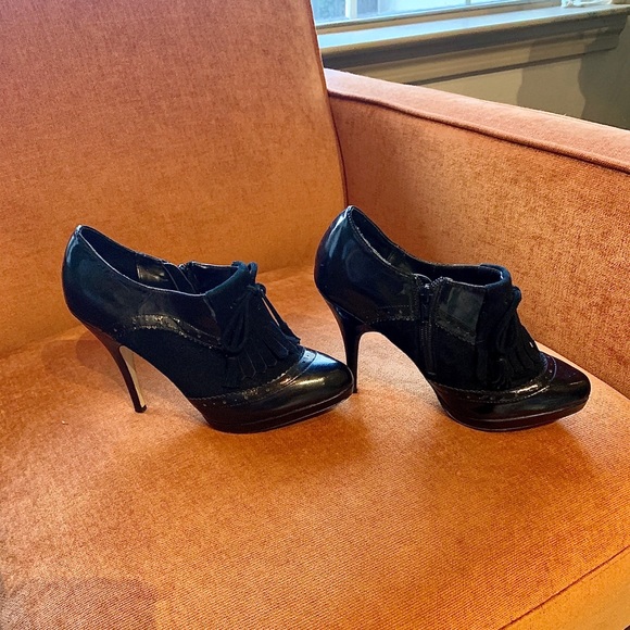 Black White House | Black Market booties heels - Picture 5 of 8